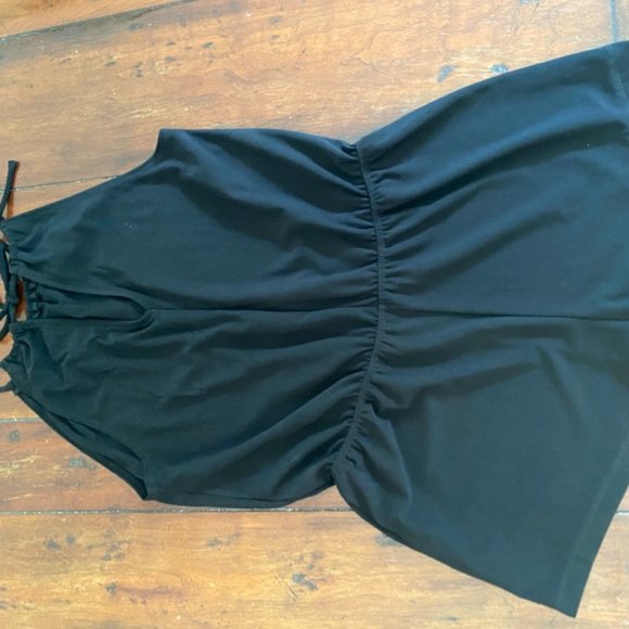 Black Halter Neck Romper - Picture 2 of 3
